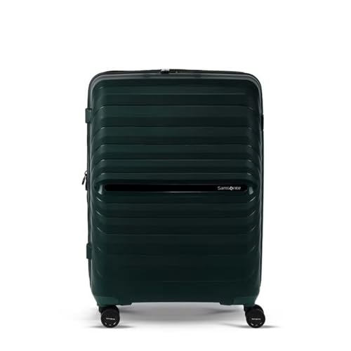 Image of Samsonite Octolite Neo Expandable 81 Cms X-Large Check-inPolypropylene Hard Sided 8 Wheel Spinner Luggage /Suitcase /Trolley Bag (Green)-10 Year Global Warranty