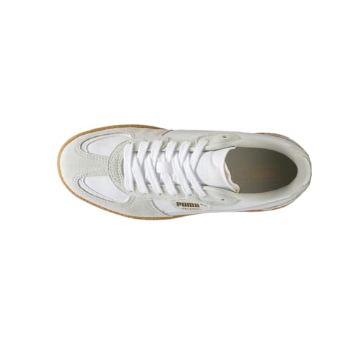 PUMA Womens Palermo Moda Lace Up Sneakers Shoes Casual - White4