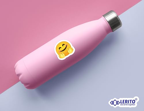 Image of Emoji Stickers for Kids & Teens - Vinyl Decals | Waterproof Stickers for Laptops, Water Bottles, Bikes