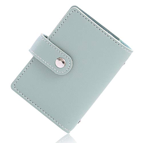 RFID-Blockierendes Kreditkartenetui aus PU-Leder mit 26 Fächern für Damen (grün) Cover
