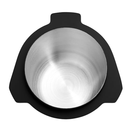 Image of Normcore 53.3mm Portafilter Dosing Cup - 304 Stainless Steel - Matte Black - Non-stick coating Fits Breville Barista Express and 54mm Breville Machines