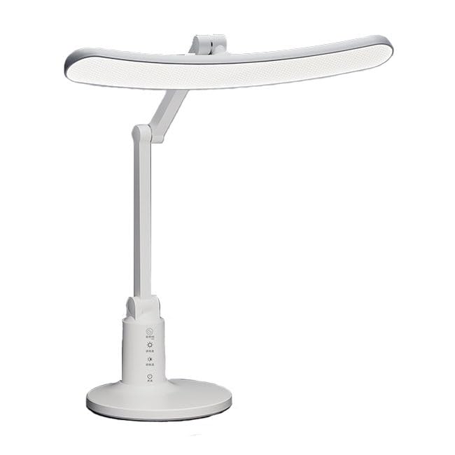 Lámpara de Escritorio Lámpara de Escritorio LED, lámpara de Escritorio Regulable con Control táctil, 3 Modos de Color 4 Niveles de Brillo, lámpara de Mesa con protección para los Ojos con Puerto de