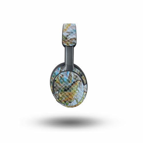 Image of MightySkins Carbon Fiber Skin Compatible with Bose QuietComfort Ultra - Island Swirl | Protective, Durable Textured Carbon Fiber Finish | Easy to Apply