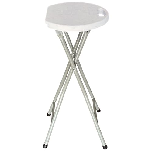 Taburete Plegable Alto Rosa Marca Acomoda Textil