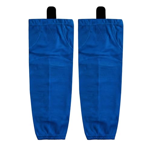Image of Solid Colors High-Density Mesh Ice Hockey Socks, Breathable Heavy-Duty Practice Essentials for Youth Junior Adult