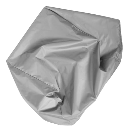 GAROZATION Boat Seat Cover Oxford for Captain Chair and Outdoor Furniture Protection Easy Installation Versatile Use for Pontoon and Settings Grey
