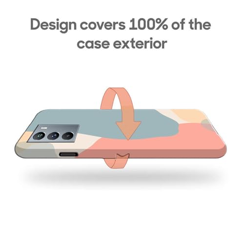 Image of COLORflow Back Cover Compatible with iQOO 9 SE 5G | Beautiful Stone Marble | Designer Printed Hard CASE Bumper Back Cover Compatible with iQOO 9 SE 5G