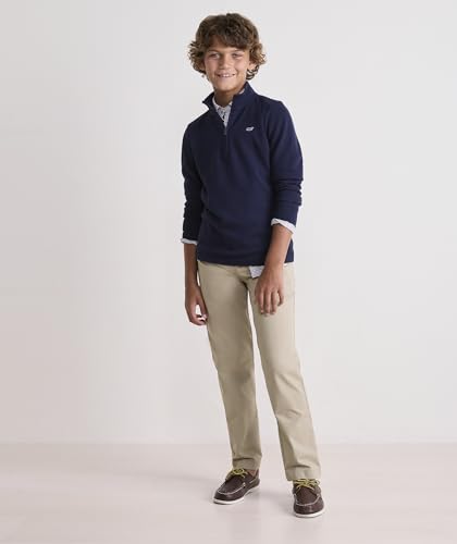 Image of Vineyard Vines Kids Saltwater Quarter Zip (Toddler /Little Kids /Big Kids)