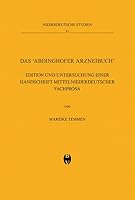 Das Abdinghofer Arzneibuch: Edition Und Untersuchung Zu Einer Handschrift Mittelniederdeutscher Fachprosa 3412144053 Book Cover