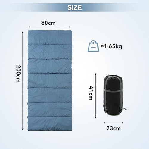 Camping-Sleeping-Bag-Cold-Weather-Sleeping-Bags-for-Adults-Kids-4-Season-Lightweight-Warm-Sleeping-Bag-for-Camping-Traveling-Hiking-Backpacking-CaplessNavy