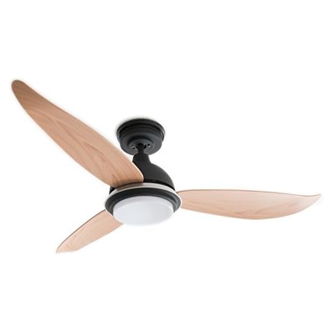 Energiespar Deckenventilator Bayu mit dimmbarer LED Beleuchtung und Fernbedienung Cover