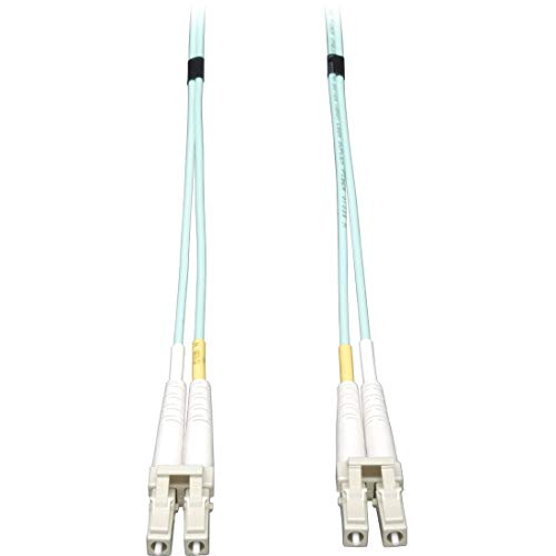 Tripp Lite 10 Gb duplex multiläge 50/125 OM3 LSZH fiberpatchkabel (LC/LC) – aqua, 3 m (N820-03M)