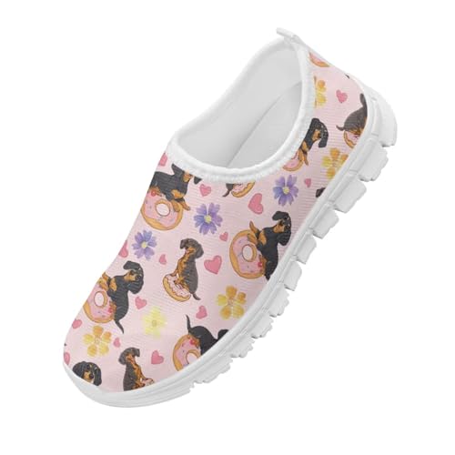 Green Pickles Walking Shoes Girls Boys Sneakers Kids Mesh Comfort Tennis Running Shoes Lightweight Slip on Loafers