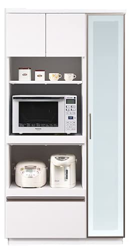 Amazon｜キッチンボード 食器棚 レンジボード レンジ台 90幅 完成品