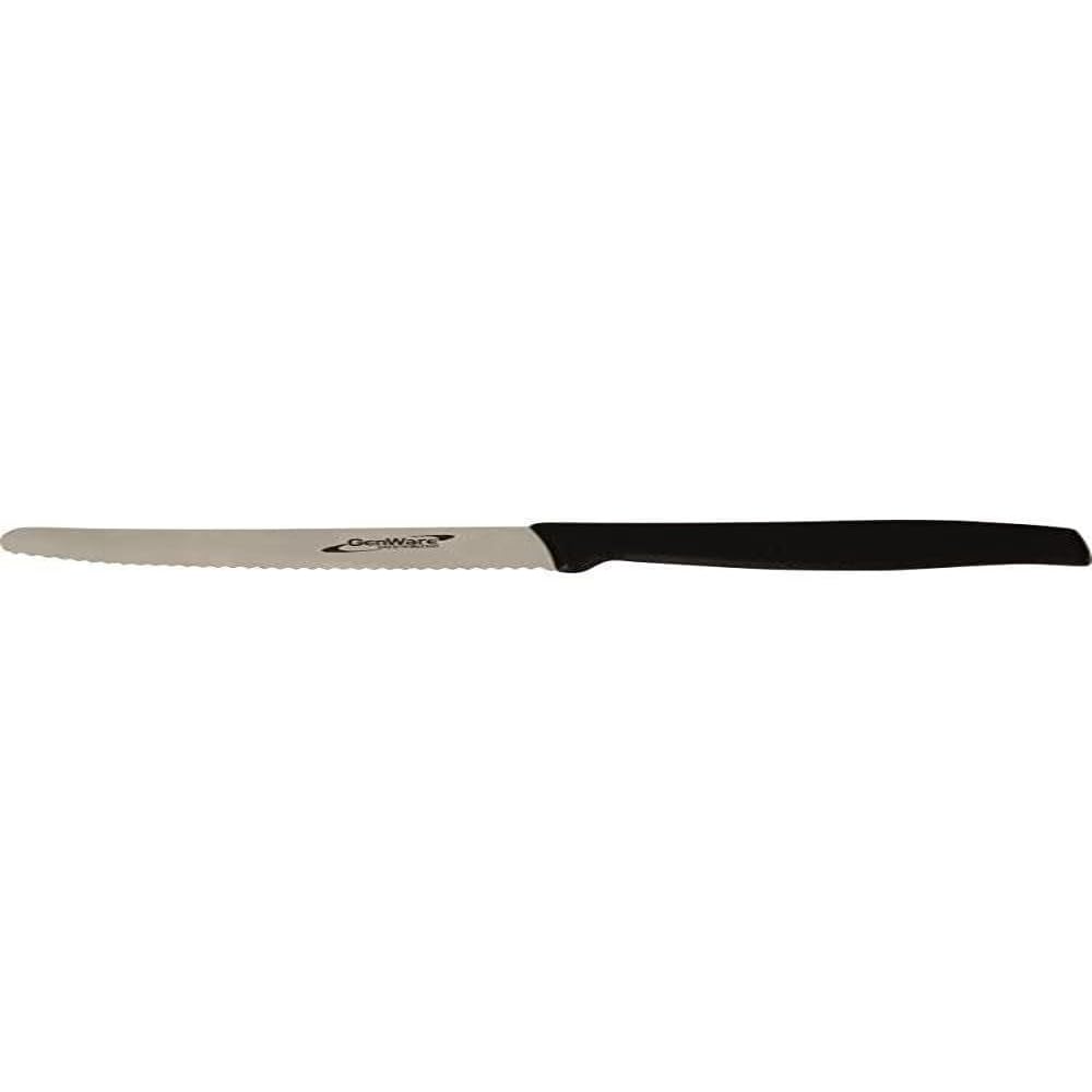 Genware NEV-K-T4SER Tomato Knife, Serrated, 4"