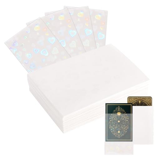 100 pochettes de protection pour cartes