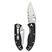 Spyderco Tenacious Folding Pocket Knife with 3.3' 8Cr13MoV Steel Blade and G-10 Handle - EDC Knife for Men and Women, Perfect for Hunting, Tactical, Camping, Survival, Hiking - PlainEdge - C122GP