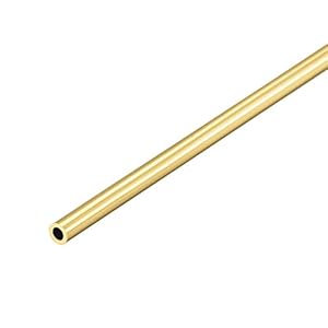 Sourcing Map Messing Rundrohr 5mm OD