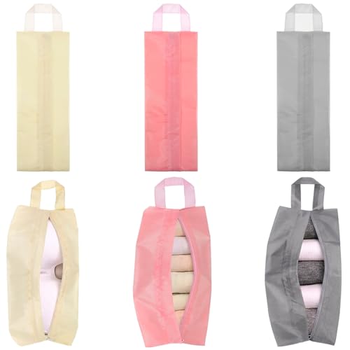 Elegaperma 6-Pack Travel Underwear Organizer Bags for Women