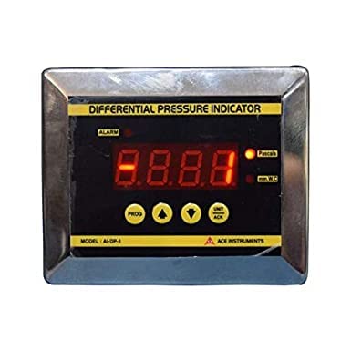 High Accuracy Digital Differential Pressure Indicator AI-DP1 for Pharmaceuticals Clean Rooms, HVAC, Range : -50.0 to +50.0 mm.WC,Along with Calibration Certificate