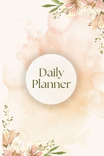 Daily Planner Undated for Girls and Women: To-Do List | Checklist | Top Priorites | Planning Appointments | Task Schedule Oranizer | Perfect size 6x9 in