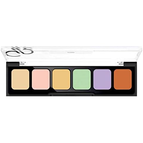 Golden Rose Correct & Conceal Camouflage Cream Palette Concealer Flossen Cover