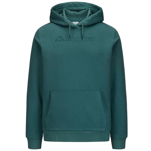 Sweat sport Kappa coton avec capuche ajustable modèle Logo FOGGHIO homme
