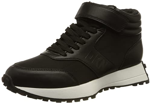 DKNY women's Noemi-Lace Up Mid Everyday Sneaker