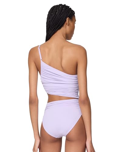 kate spade new york Women's Rosette Solids Shoulder One Piece3