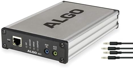 Amazon.com: Algo 8301 IP Paging Adapter & Bell Scheduler for ...