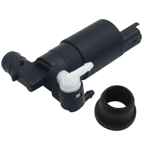 tiyiyok Bomba Limpiaparabrisas Universal para Automóviles, Bomba de Limpiaparabrisas de Alta Presión 12V, Bomba de Agua de Limpiaparabrisas Resistentes, Accesorio Esencial para Coches y Furgonetas