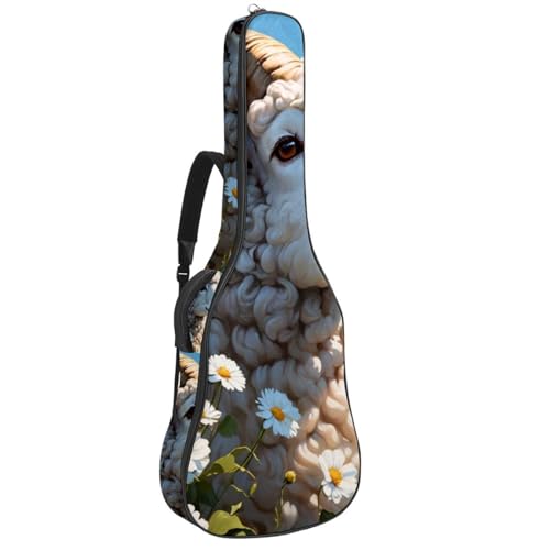 Sac pour guitare étanche à plusieurs poches et protection antichoc