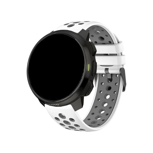 22mm 2F[VVJQxgɓKSuunto Ocean/Vertical/5 9 Peak Pro RACE Sxg(White Gray)