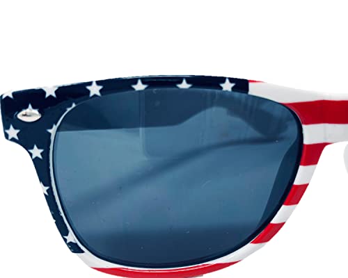 Mommy and Me Matching Red White and Blue Patriotic American Flag USA Sunglasses3