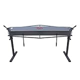 KAKA INDUSTRIAL 72-Inch Sheet Metal Brake,22-Gauge (0.03') Mild Steel Capacity, Minimum Reverse Bend 0.43'(11mm), 0-120° Adjustable, Straight Sheet Metal Bending Brake MB-72