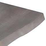 vidaXL Akazienholz Massiv Couchtisch mit Baumkanten Beistelltisch Wohnzimmertisch Kaffeetisch Sofatisch Teetisch Tisch 60x60x40cm Eisen - 3