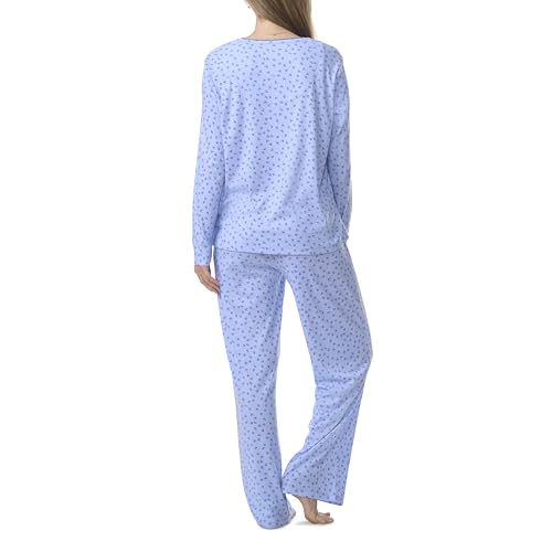 Karen Neuburger Women's Long Sleeve Cardigan Pajama Set4