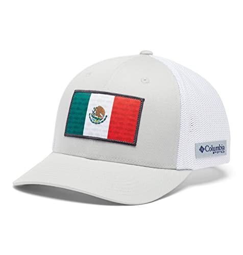 Image of Columbia Unisex PFG Fish Flag Mesh Ball Cap