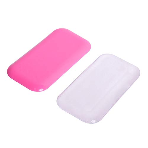 Preisvergleich Produktbild Wimpernverlängerungen Silikone Pads / Silikone Palette für lose Wimpern / Falsche Wimpernhalter 2PCS (Transparent)