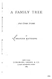 A Family Tree, and Other Stories