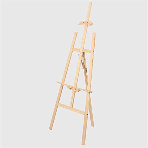 Chevalet de sol en bois massif trépied de peinture pliable loisirs créatifs
