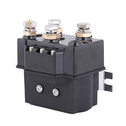 Tool Offroad Replacement Universal Winch Solenoid Relay Contactor 24V 500A for 8000lbs-15000lbs ATV UTV 4X4 Vehicles 4WD