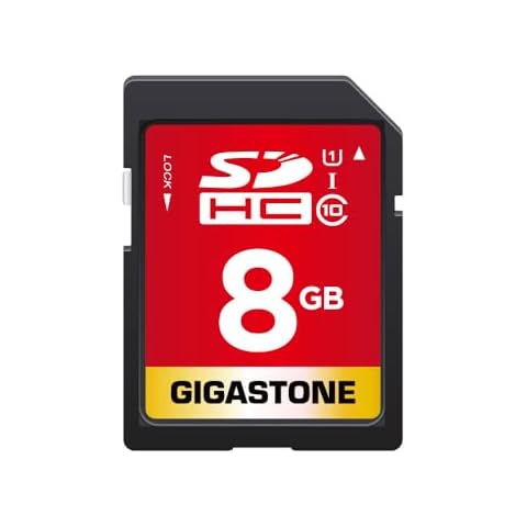 Gigastone 8GB Class 10 UHS-I SD Card Cover