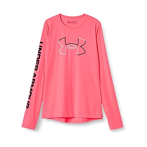 Under Armour Girls' Tech Big Logo Long Sleeve T-Shirt Cover