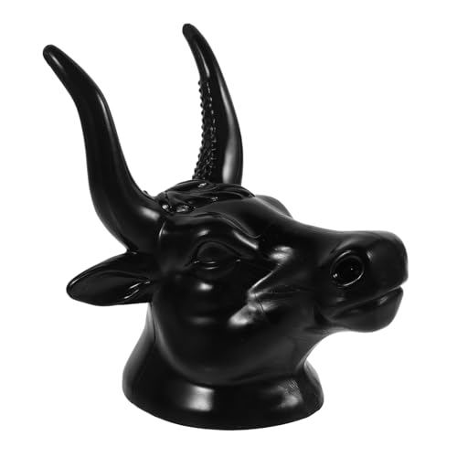 VANZACK Bull Shape Guitar Hanger Wall Mount Self Locking Hook for Electric Guitar Ukulele and Violin Easy Installation Multi Functional Design Unique Home Decoration