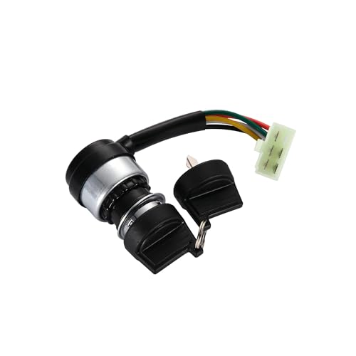 WOOSTAR 5 Pin Ignition Key Switch Replacement for 50cc 70cc