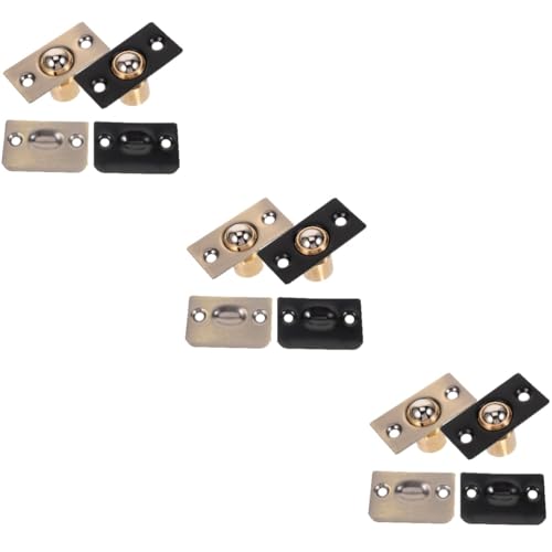 5 Sets Kugelschnäpper für Innentüren, stilvolle Türbeschläge, unsichtbares Design, zuverlässige Leistung, ideal für Möbel und KTV, insgesamt 10 Stück