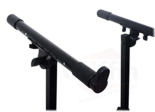 Griffin MD-AP3299 Double Piano Keyboard & Laptop Stand 2 Tier/Dual Portable Studio Mixer Rack thumb #2