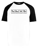 Photo Gallery luxogo teacher - periodic table unisex bianca da baseball maglietta uomo donna maniche corte baseball t-shirt xl Photo Gallery luxogo teacher - periodic table unisex bianca da baseball maglietta uomo donna maniche corte baseball t-shirt xl