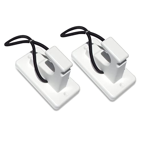 Deep Blue Marine Rod, Gaff, Brush Dock Line Holder - Pair [RGB]